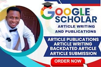 write and publish article in google scholar high indexed journal peer reviewed