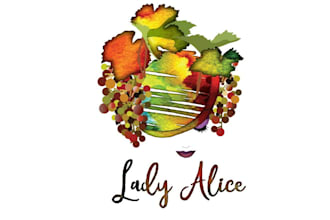 design awesome grape producer logo