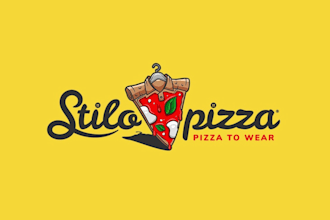 design awesome pizza wear logo