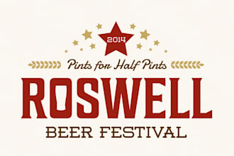 design roswell beer festival logo