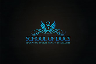 design wonderful school of docs logo