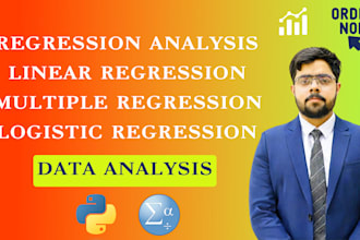 do linear, multiple, and logistic regression analysis with python, r, excel spss