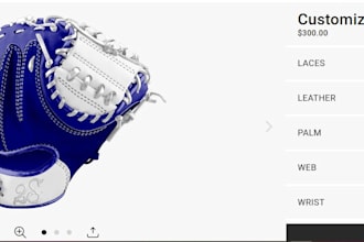 setup any custom 2d 3d pod product configuration using kickflip, angle 3d zakeke