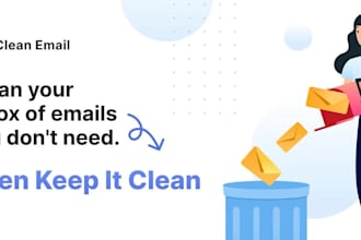 help you clean your email from spam and promotional emails