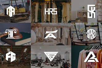 design a professional lettermark logo