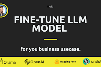 fine tune llms for your business application