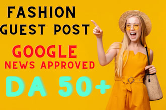 do fashion guest post on high da USA fashion blog with dofollow fashion backlink