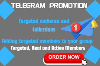 promote your telegram account to targeted audience in germany, japan and USA