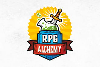 design tabletop role playing blog logo