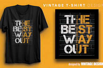 create typography or bulk t shirt design, graphic t shirt