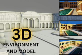 design professional 3d environment level design using unreal engine