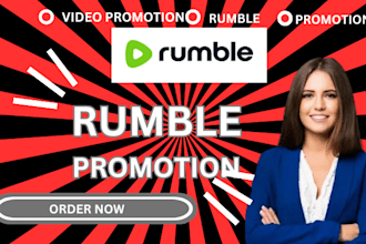 manage youtube and rumble uploads, plus social media growth, SEO, and promotion
