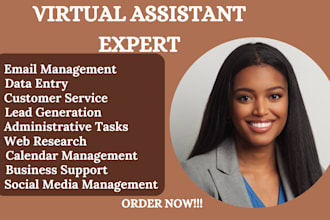 be your personal executive virtual administrative shopify assistant data entry