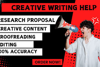 create research proposals, business articles, blogposts
