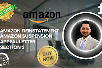 do amazon reinstatement appeal letter amazon account reactivation section 3