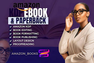do book formatting for amazon kdp, ingramspark and lulu