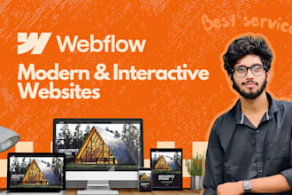 design and develop a modern, responsive webflow website, figma to webflow expert