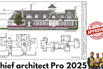 draw city permit architectural drawings in chief architect x16