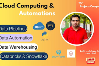 assist with aws, azure,gcp cloud computing services and automation