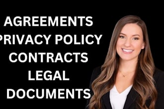 review your legal contracts, agreements, and legal documents