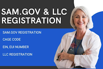 do sam gov registration, uei, cage code, llc registration and ein