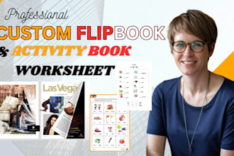 do kids activity books, worksheet, workbook, educational book, convert pdf
