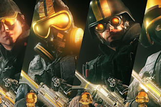 coaching you in r6 custom match and 5v5 match in action