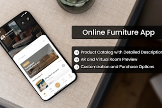 create an online furniture store app like wayfair, ikea, lulu