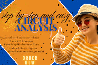 help you to get solutions for electronics engineering and circuit analysis tasks