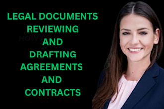 draft legal contracts, agreements, nda, terms and conditions, privacy policy