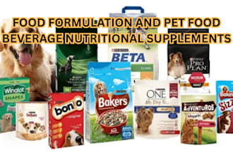 develop your food formulation and pet food beverage nutritional supplements