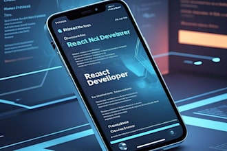ios and android mobile app using react native or expo