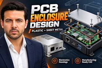 do pcb enclosure design and electronics housings in plastic and sheet metal
