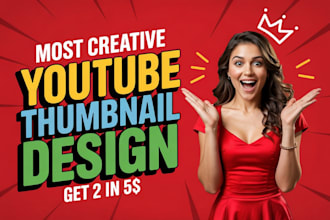 design a viral amazing youtube thumbnail in 24 hours