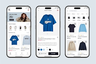 design and develop android and ios mobile application on flutter