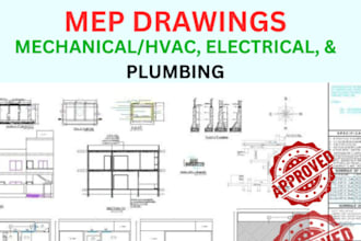 deliver precise mep drawings ensuring swift permit approval