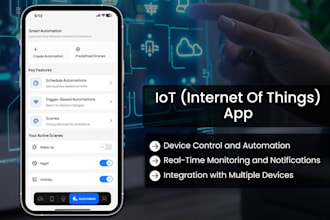 create an iot mobile app like smartthings, hue, and home assistant