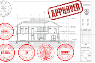 do your property site plan, layout plan, plot plan for US UK german city permit