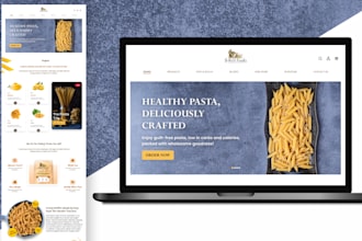 design a landing page or homepage in figma
