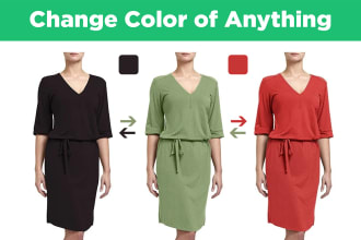 photoshop color change amazon product photo editing