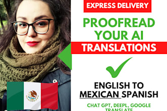 proofread your ai spanish translation