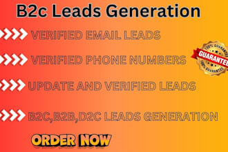build niche targeted email list ,d2c, b2b bulk email list for email marketing