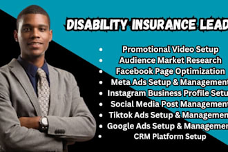 disability insurance leads individual disability insurance leads facebook ads