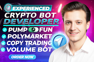 build pumpfun bundle bot trading volume bot copy trading bot polymarket bot