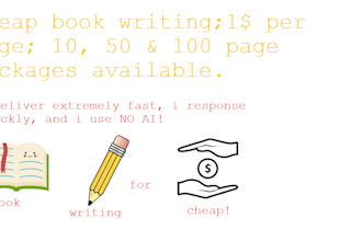 write professional books for you at a cheap rate
