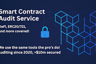 do solidity smart contract audit for security and gas saving