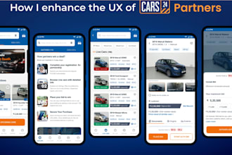 build car auction app, car wash app, car marketplace, car rental, dealership