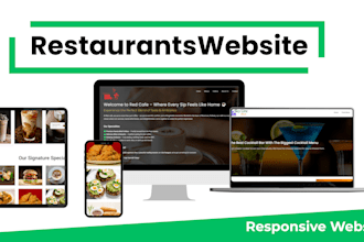design stunning restaurant website on wordpress
