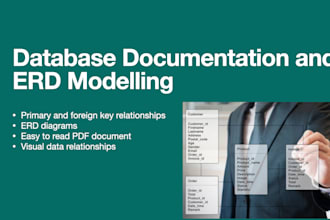 document a database schema with erd mapping