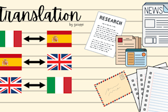 translate a text for you
